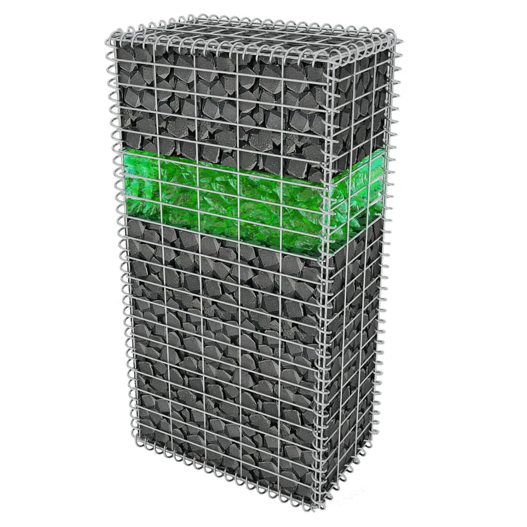 Gabion Glersteinar Grænir 60-120 mm 25 kg